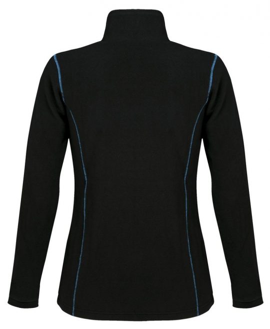 Куртка женская NOVA WOMEN 200, черная с ярко-голубым, размер S