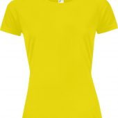 Футболка женская SPORTY WOMEN 140 желтый неон, размер XL