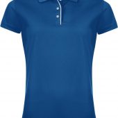 Рубашка поло женская PERFORMER WOMEN 180 ярко-синяя, размер XXL