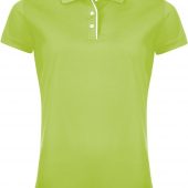 Рубашка поло женская PERFORMER WOMEN 180 зеленое яблоко, размер S