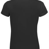 Рубашка поло женская PERFORMER WOMEN 180 черная, размер XL