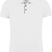 Рубашка поло мужская PERFORMER MEN 180 белая, размер L