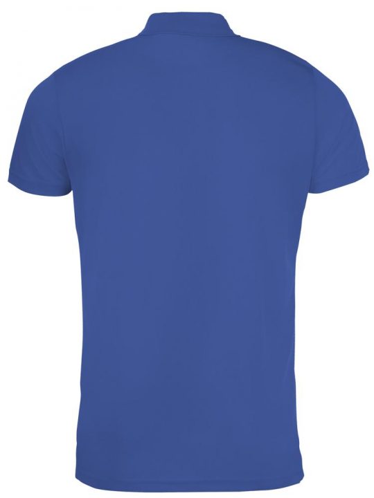 Рубашка поло мужская PERFORMER MEN 180 ярко-синяя, размер S
