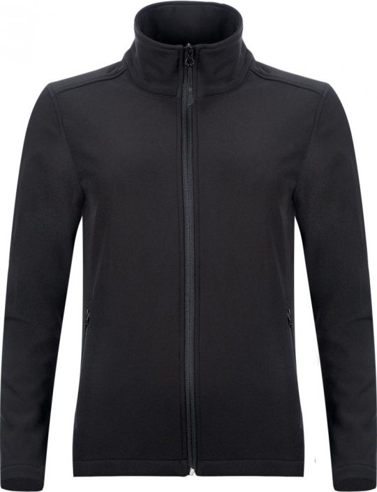 Куртка софтшелл женская RACE WOMEN черная, размер XL