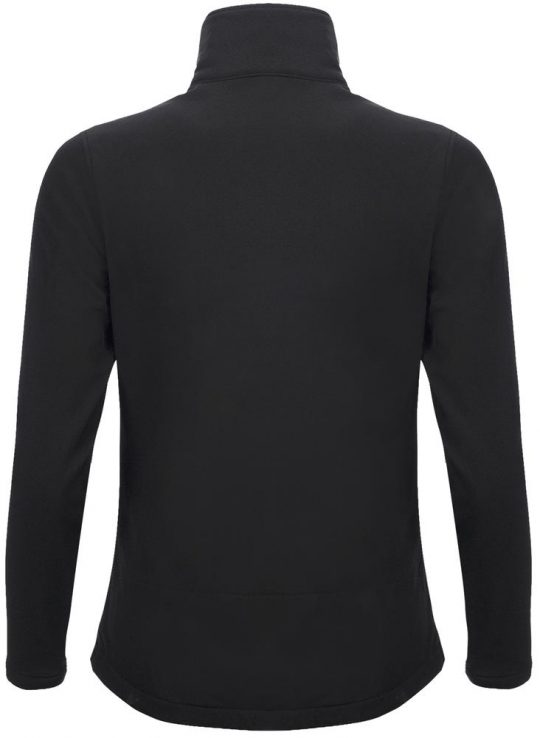 Куртка софтшелл женская RACE WOMEN черная, размер XL