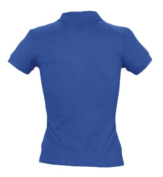 Рубашка поло женская PEOPLE 210 ярко-синяя (royal), размер XL