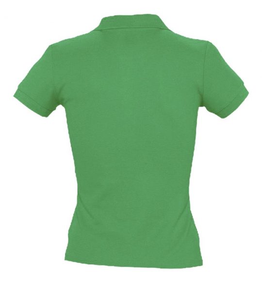 Рубашка поло женская PEOPLE 210 ярко-зеленая, размер M