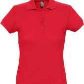 Рубашка поло женская PASSION 170 красная, размер XXL