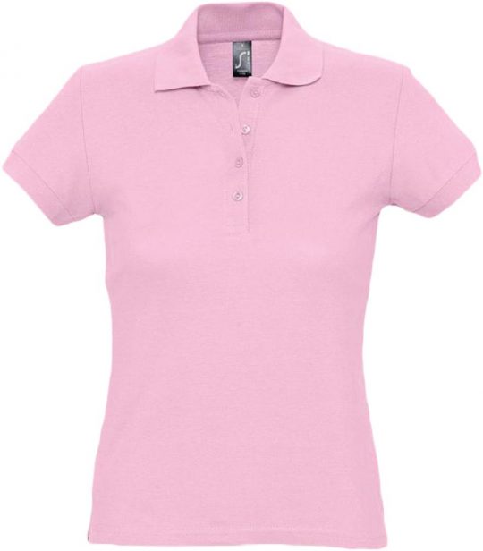 Рубашка поло женская PASSION 170 розовая, размер S