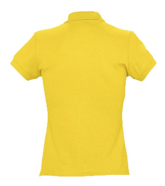 Рубашка поло женская PASSION 170 желтая, размер L