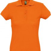 Рубашка поло женская PASSION 170 оранжевая, размер XXL