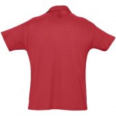 Рубашка поло мужская SUMMER 170 красная, размер L