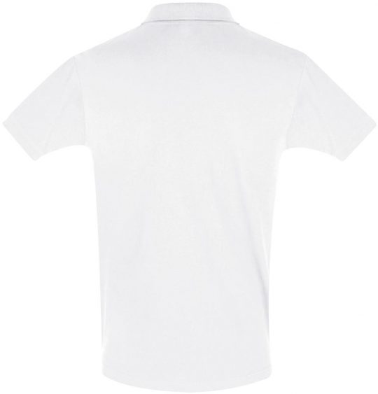 Рубашка поло мужская PERFECT MEN 180 белая, размер S