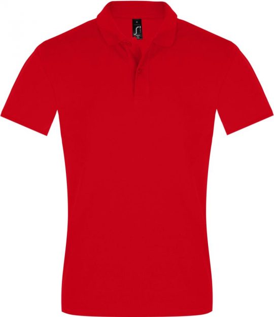Рубашка поло мужская PERFECT MEN 180 красная, размер XL