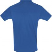 Рубашка поло мужская PERFECT MEN 180 ярко-синяя, размер L