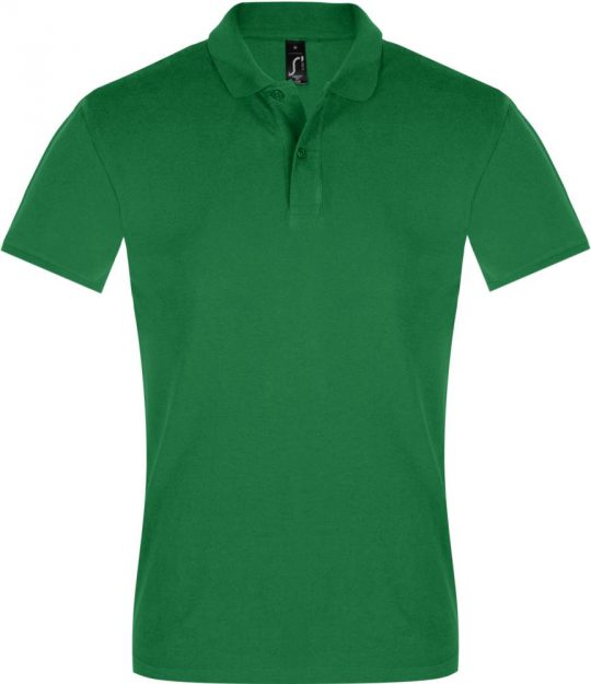 Рубашка поло мужская PERFECT MEN 180 ярко-зеленая, размер L