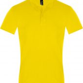 Рубашка поло мужская PERFECT MEN 180 желтая, размер L