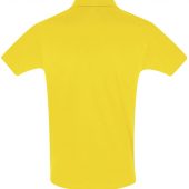 Рубашка поло мужская PERFECT MEN 180 желтая, размер 3XL