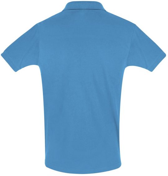 Рубашка поло мужская PERFECT MEN 180 бирюзовая, размер M