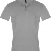 Рубашка поло мужская PERFECT MEN 180 серый меланж, размер L