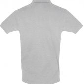 Рубашка поло мужская PERFECT MEN 180 серый меланж, размер S