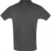 Рубашка поло мужская PERFECT MEN 180 темно-серая, размер 3XL