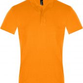 Рубашка поло мужская PERFECT MEN 180 оранжевая, размер XL