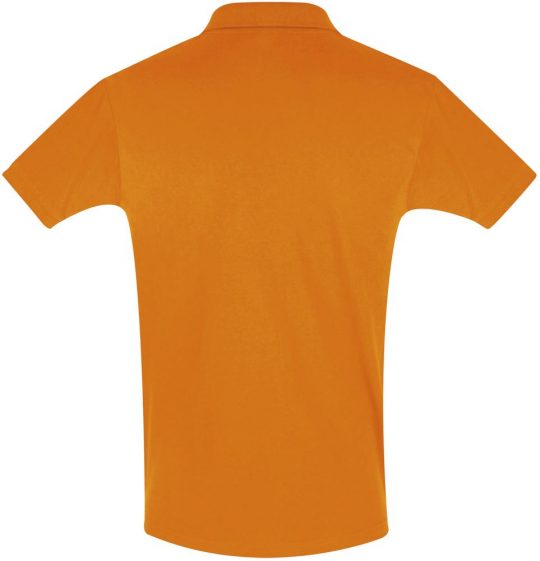 Рубашка поло мужская PERFECT MEN 180 оранжевая, размер S