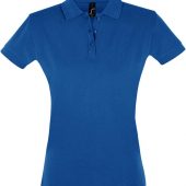 Рубашка поло женская PERFECT WOMEN 180 ярко-синяя, размер M