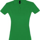 Рубашка поло женская PERFECT WOMEN 180 ярко-зеленая, размер XXL