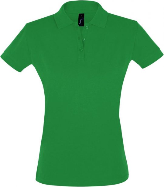 Рубашка поло женская PERFECT WOMEN 180 ярко-зеленая, размер M