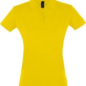 Рубашка поло женская PERFECT WOMEN 180 желтая, размер L
