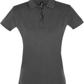 Рубашка поло женская PERFECT WOMEN 180 темно-серая, размер XL