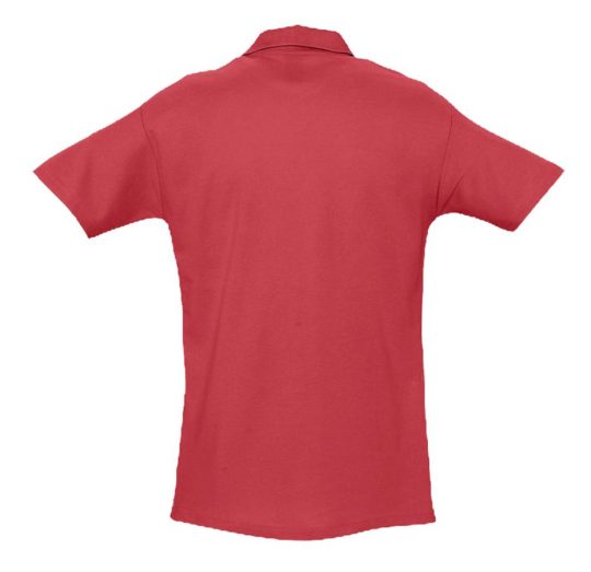 Рубашка поло мужская SPRING 210 красная, размер XXL