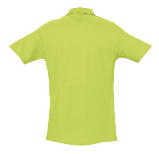Рубашка поло мужская SPRING 210 зеленое яблоко, размер XXL