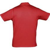 Рубашка поло мужская Prescott men 170 красная, размер XL