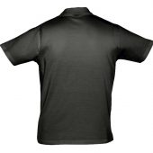 Рубашка поло мужская Prescott men 170 черная, размер L