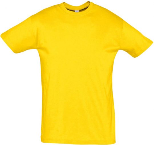Футболка REGENT 150 желтая, размер XL