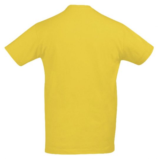 Футболка IMPERIAL 190 желтая, размер 5XL
