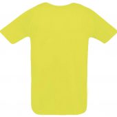 Футболка унисекс SPORTY 140 желтый неон, размер XXS