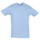 Мужская футболка REGENT 150 голубая, размер S