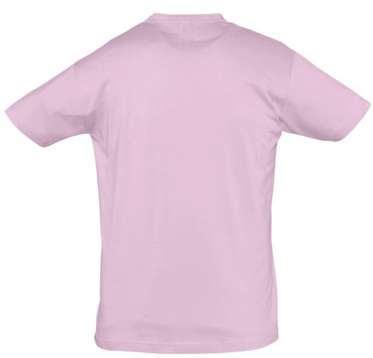 Мужская футболка REGENT 150 под логотип, розовая, размер M