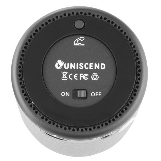 Беспроводная Bluetooth колонка Uniscend Grinder, серая