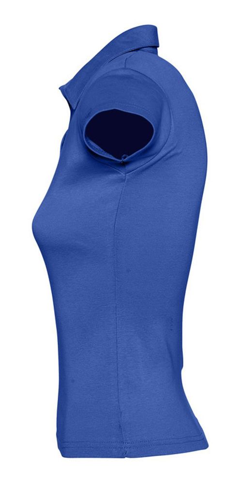 Рубашка поло женская без пуговиц PRETTY 220 ярко-синяя (royal), размер XL
