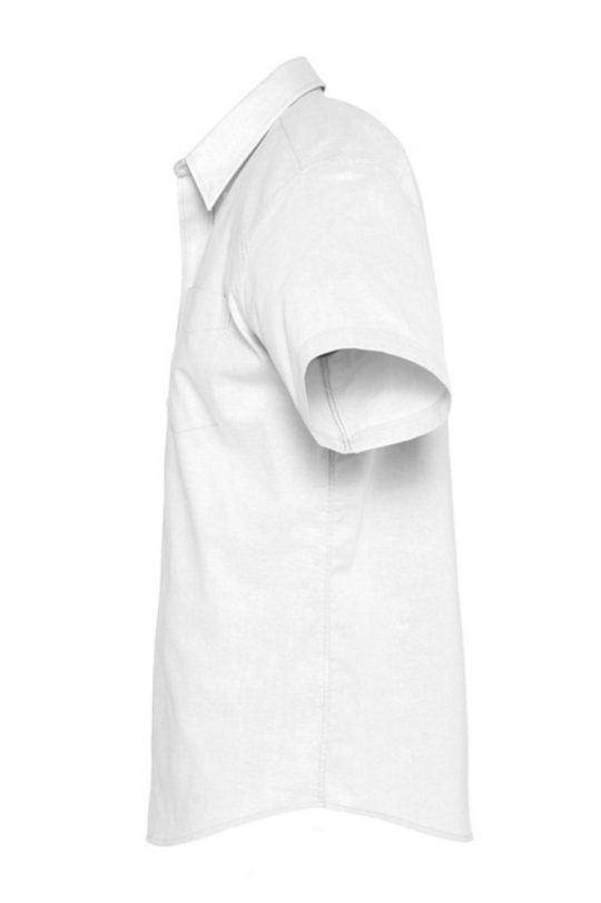 Рубашка мужская с коротким рукавом BRISBANE белая, размер XL