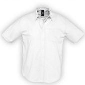 Рубашка мужская с коротким рукавом BRISBANE белая, размер L