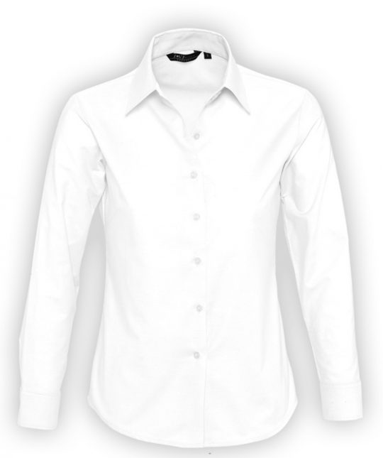 Рубашка женская с длинным рукавом EMBASSY белая, размер L