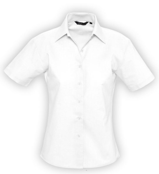 Рубашка женская с коротким рукавом ELITE белая, размер XS