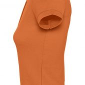 Рубашка поло женская PEOPLE 210 оранжевая, размер XXL