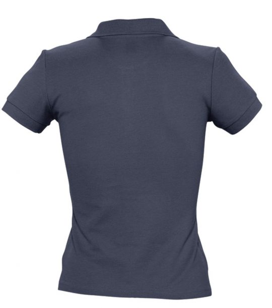 Рубашка поло женская PEOPLE 210 темно-синяя (navy), размер XL